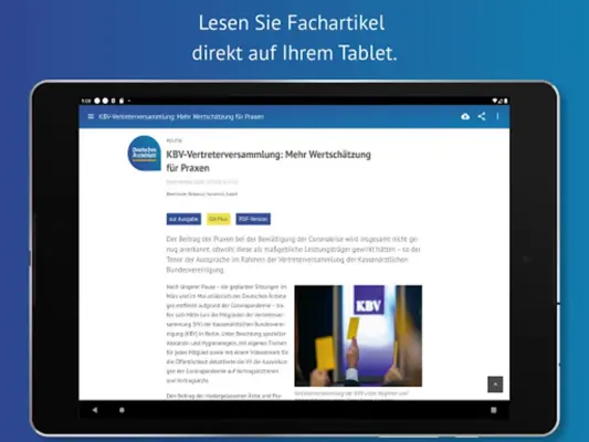 Deutsches Ärzteblatt android App screenshot 5