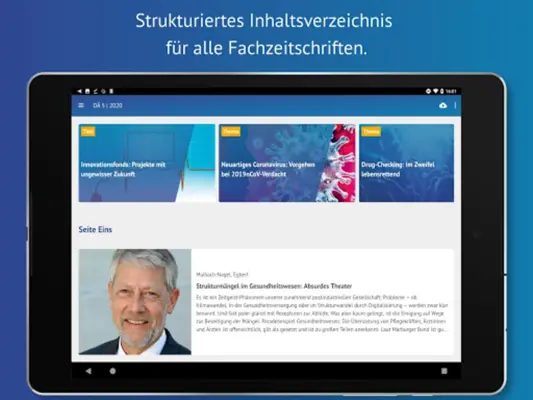 Deutsches Ärzteblatt android App screenshot 6